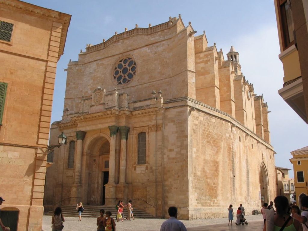 La cathédrale de Ciutadella.
