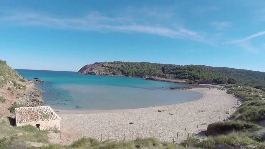  algaiairens (ou la vall) , une des plus belles plage de l'ile de Minorque 
