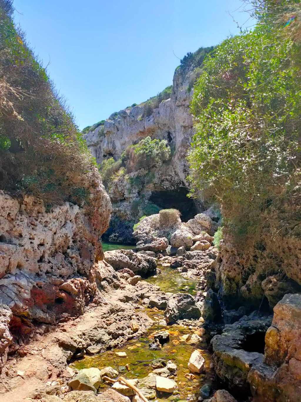 Cala De Rafalet Minorque | Cala Rafalet (s’algar- Menorca), La Crique Cachée De Sant Lluis | Plages Minorque