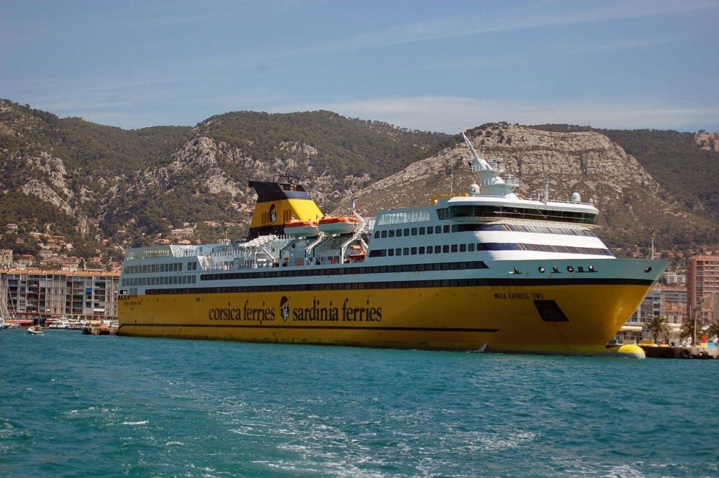 Ferry toulon Minorque avec Corsicaferries