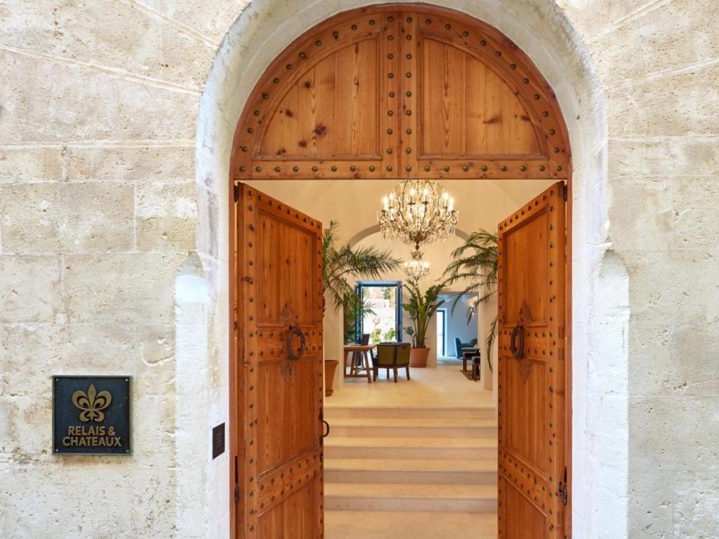 Un relais et châteaux, symbole des hôtels de luxe de Menorca